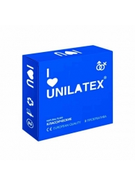 Классические презервативы Unilatex Natural Plain - 3 шт. - Unilatex - купить с доставкой в Северодвинске