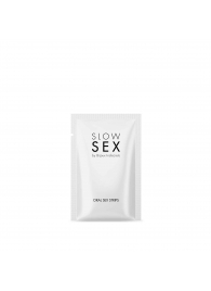 Полоски для орального секса Slow Sex Oral Sex Strips - 7 шт. - Bijoux Indiscrets - купить с доставкой в Северодвинске
