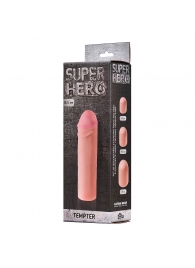 Фаллоудлинитель SUPER HERO Tempter - 16 см. - Lola Games - в Северодвинске купить с доставкой