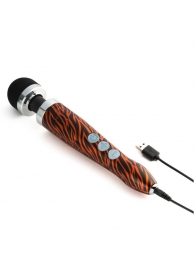 Беспроводной wand-вибратор Doxy Die Cast 3R с тигровым принтом на рукояти - 28 см. - Doxy в Северодвинске Беспроводной wand-вибратор Doxy Die Cast 3R с тигровым принтом на рукояти - 28 см. - Doxy