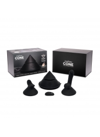 Конусный вибромассажер Cowgirl Cone с 2 насадками - CowGirl - купить с доставкой в Северодвинске