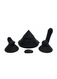 Конусный вибромассажер Cowgirl Cone с 2 насадками - CowGirl - купить с доставкой в Северодвинске