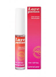Возбуждающий блеск для губ Love Potion - 8 мл. - Love to Love - купить с доставкой в Северодвинске