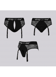 Трусики для фиксации насадок Strap-on-me Harness Lingerie Diva XS - Strap-on-me - купить с доставкой в Северодвинске