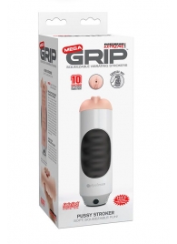 Мастурбатор-вагина Extreme Toyz Mega Grip Vibrating Stroker Mouth - Pipedream - в Северодвинске купить с доставкой