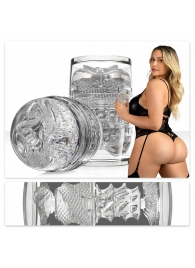 Прозрачный двусторонний мастурбатор Fleshlight Quickshot Mia Malkova - Fleshlight - в Северодвинске купить с доставкой