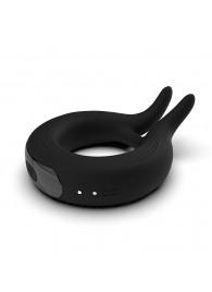 Черное эрекционное кольцо Marry Me Rechargeable Vibrating Cockring - Adrien Lastic - в Северодвинске купить с доставкой