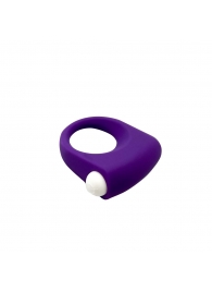 Фиолетовое эрекционное кольцо Puggle Vibrating Ring with Bullet - Adrien Lastic - в Северодвинске купить с доставкой