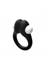 Черное эрекционное кольцо Zippy Vibrating Ring With Bullet - Adrien Lastic - в Северодвинске купить с доставкой
