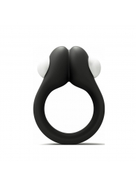 Черное эрекционное кольцо Zippy Vibrating Ring With Bullet - Adrien Lastic - в Северодвинске купить с доставкой