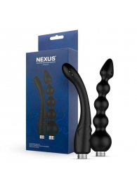 Набор из 2 насадок для анального душа Shower Douche Duo Kit - Nexus Range - купить с доставкой в Северодвинске