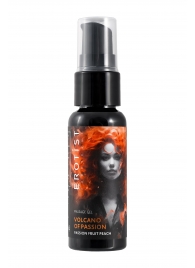 Гель с эффектом вибрации Volcano Of Passion со вкусом персика и маракуйи - 25 мл. - Erotist Lubricants - купить с доставкой в Северодвинске
