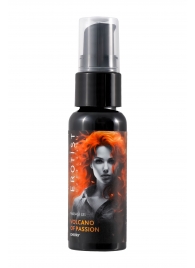 Гель с эффектом вибрации Volcano Of Passion со вкусом вишни - 25 мл. - Erotist Lubricants - купить с доставкой в Северодвинске