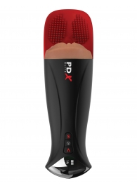 Мастурбатор-вагина в колбе с вибрацией Fuck-O-Matic Pro XL - Pipedream - в Северодвинске купить с доставкой