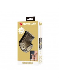 Дымчатая насадка на пенис и мошонку - Baile - в Северодвинске купить с доставкой