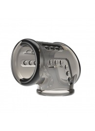 Дымчатая насадка на пенис и мошонку - Baile - в Северодвинске купить с доставкой