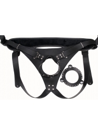 Пояс Hard Brutal для больших насадок - LOVETOY (А-Полимер) - купить с доставкой в Северодвинске