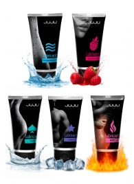 Набор из 5 лубрикантов JUJU (увлажняющий, Hot+, Long, Anal, малина) - JuJu - купить с доставкой в Северодвинске Набор из 5 лубрикантов JUJU (увлажняющий, Hot+, Long, Anal, малина) - JuJu - купить с доставкой в Северодвинске