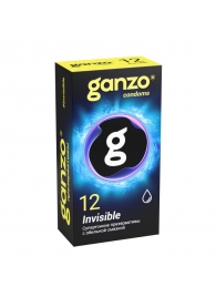 Супертонкие презервативы Ganzo Invisible - 12 шт. - Ganzo - купить с доставкой в Северодвинске