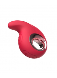 Красный клиторальный массажер с функцией постукивания - Secwell в Северодвинске Красный клиторальный массажер с функцией постукивания - Secwell