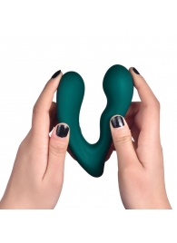 Темно-бирюзовый вибромассажер простаты Solstice X - Magic Motion - в Северодвинске купить с доставкой