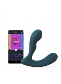 Темно-бирюзовый вибромассажер простаты Solstice X - Magic Motion - в Северодвинске купить с доставкой