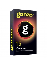 Классические презервативы с обильной смазкой Ganzo Classic - 15 шт. - Ganzo - купить с доставкой в Северодвинске