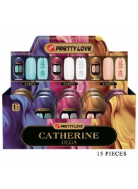 Набор из 15 мастурбаторов Catherine Olga - Baile - в Северодвинске купить с доставкой