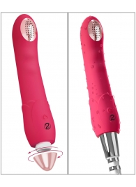 Малиновая насадка на душ с вибрацией Showers to orgasm - 20,1 см. - Orion - купить с доставкой в Северодвинске