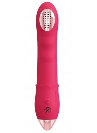 Малиновая насадка на душ с вибрацией Showers to orgasm - 20,1 см. - Orion - купить с доставкой в Северодвинске