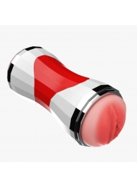 Двусторонний мастурбатор в колбе Power Grip Cup - вагина и ротик - Boys of Toys - в Северодвинске купить с доставкой