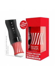 Набор Tenga Vacuum Gyro Roller 3s: мастурбатор и устройство для вращения и создания вакуума - Tenga - в Северодвинске купить с доставкой Набор Tenga Vacuum Gyro Roller 3s: мастурбатор и устройство для вращения и создания вакуума - Tenga - в Северодвинске купить с доставкой