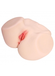 Мастурбатор-полуторс с двойным слоем материала и вибрацией Jenny Onahole Real Vagina - KOKOS - в Северодвинске купить с доставкой Мастурбатор-полуторс с двойным слоем материала и вибрацией Jenny Onahole Real Vagina - KOKOS - в Северодвинске купить с доставкой