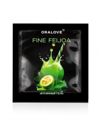 Саше съедобной оральной смазки OraLove с ароматом фейхоа - 3 гр. - Биоритм - купить с доставкой в Северодвинске Саше съедобной оральной смазки OraLove с ароматом фейхоа - 3 гр. - Биоритм - купить с доставкой в Северодвинске