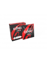 Презервативы с ароматом колы Expert Cola - 3 шт. - Expert - купить с доставкой в Северодвинске