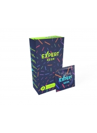 Светящиеся в темноте презервативы Expert Neon - 15 шт. - Expert - купить с доставкой в Северодвинске