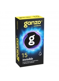 Супертонкие презервативы Ganzo Invisible - 15 шт. - Ganzo - купить с доставкой в Северодвинске