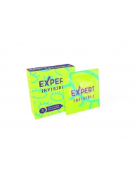 Ультратонкие презервативы Expert Invisible - 3 шт. - Expert - купить с доставкой в Северодвинске