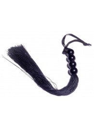 Черная силиконовая плеть - 37 см. - Boys of Toys - купить с доставкой в Северодвинске