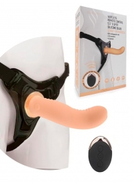 Женский вибрострапон со съемной насадкой и пультом ДУ - Erokay - купить с доставкой в Северодвинске