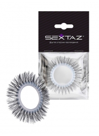 Круглое эрекционное кольцо с длинными «ресничками» - Sextaz - в Северодвинске купить с доставкой