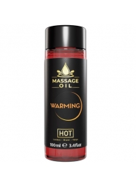 Массажное масло с согревающим эффектом Massage Oil Warming - 100 мл. - HOT - купить с доставкой в Северодвинске