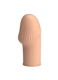 Телесная насадка на пенис Huel - 9 см. - Baile - в Северодвинске купить с доставкой