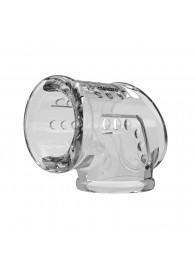 Прозрачная насадка на пенис и мошонку - Baile - в Северодвинске купить с доставкой