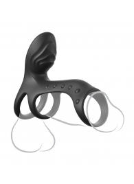 Черная насадка на пенис Ultimate Couples Cage Pro - Pipedream - в Северодвинске купить с доставкой