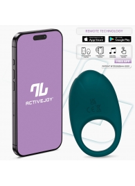 Зеленое интерактивное виброкольцо Ringo - Intoyou - в Северодвинске купить с доставкой