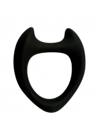 Черное эрекционное кольцо с рожками Wooomy Toro M - Adrien Lastic - в Северодвинске купить с доставкой