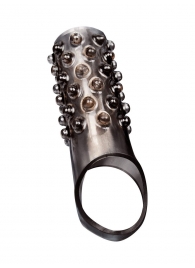 Дымчатая насадка на пенис с выпуклостями - 12 см. - Sex Expert - в Северодвинске купить с доставкой