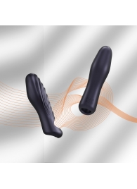 Сливовая силиконовая насадка на пенис с подхватом Manwan Ryzer - Manwan - в Северодвинске купить с доставкой