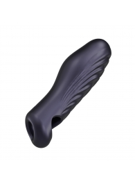 Сливовая силиконовая насадка на пенис с подхватом Manwan Ryzer - Manwan - в Северодвинске купить с доставкой